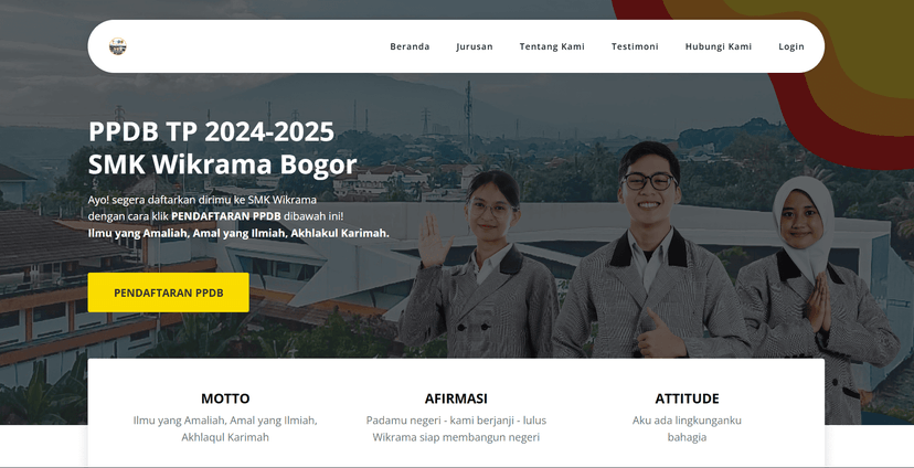 PPDB Wikrama 2024 - 2025