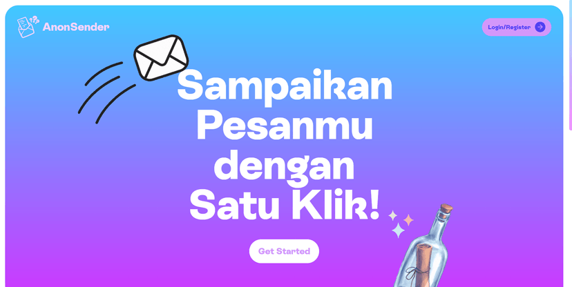 AnonSender - Platform Pesan Anonim